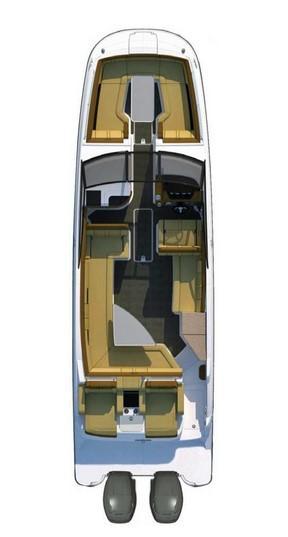 Layout Sea Ray SDX 290 Outboard