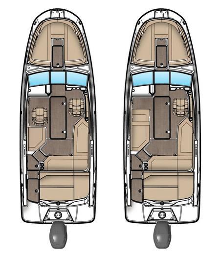 Layout Sea Ray SPX 230 Outboard