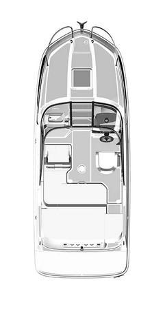 Layout Bayliner VR5 Cuddy Outboard