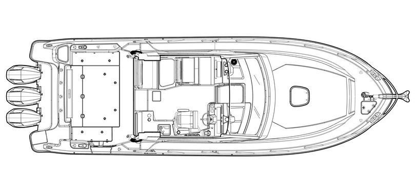 Layout Boston Whaler 365 Conquest