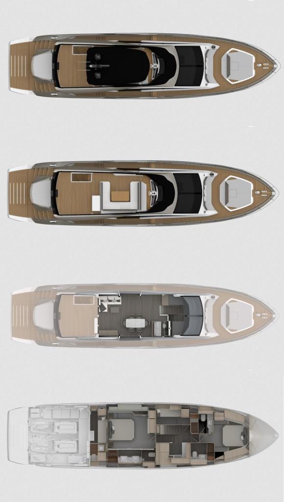 Layout Sessa Fly 68 Gullwing