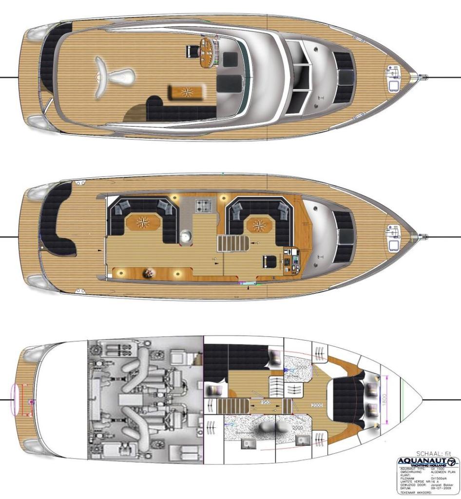 Layout Aquanaut Global Voyager 1500