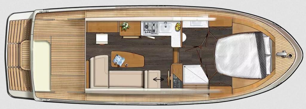 Layout Linssen Grand Sturdy 30.0 Sedan