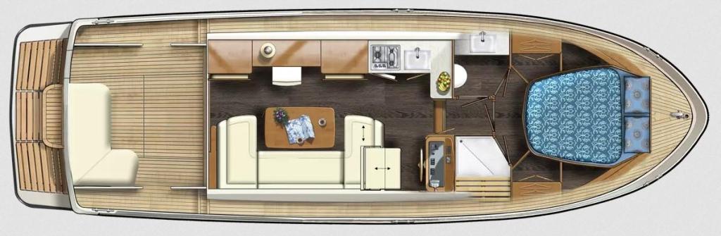 Layout Linssen Grand Sturdy 35.0 Sedan