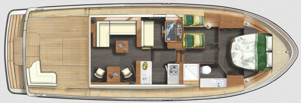 Layout Linssen Grand Sturdy 40.0 Sedan