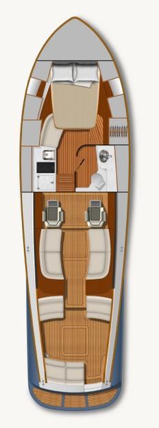 Layout Hinckley Picnic Boat 37