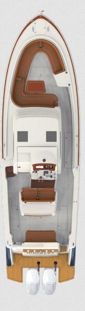 Layout Hinckley Sport Boat 40C