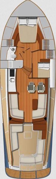 Layout Hinckley Talaria 43 MK II