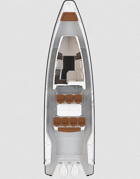 Layout Axopar 37 Spyder