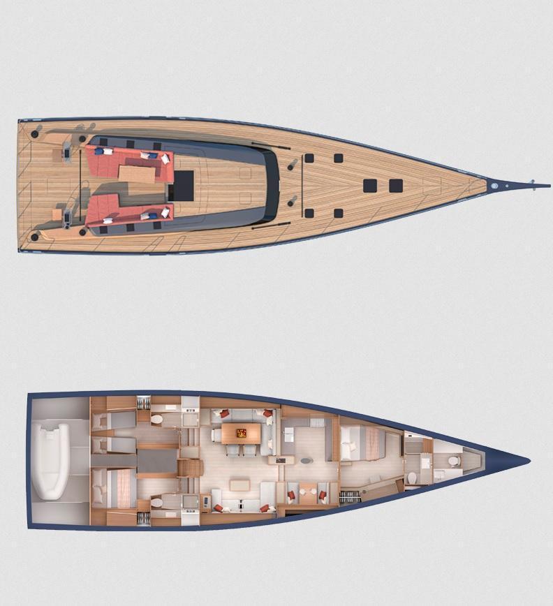 Layout Grand Soleil 72 LC