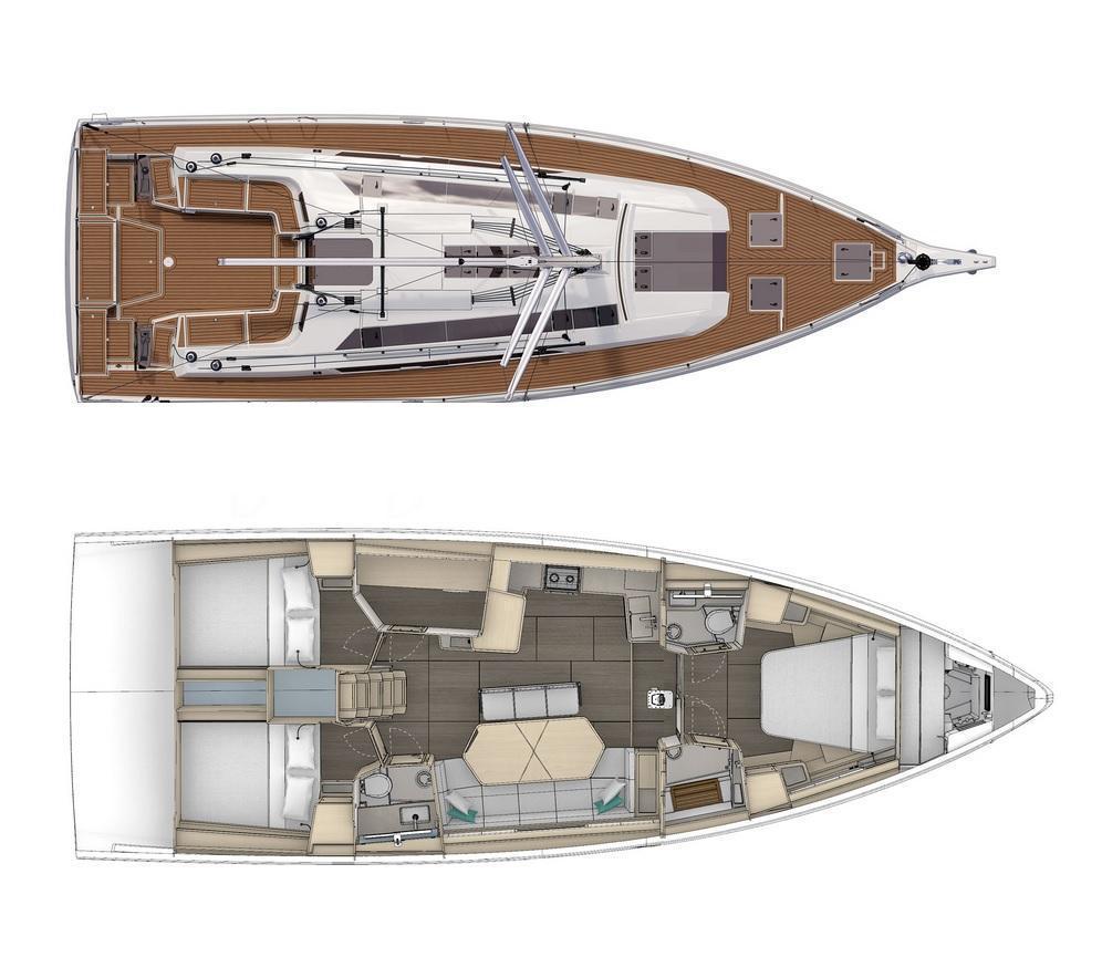 Layout Dufour 48