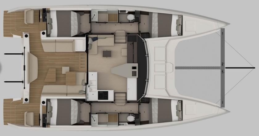 Rozložen&iacute; Nautitech 44 Open