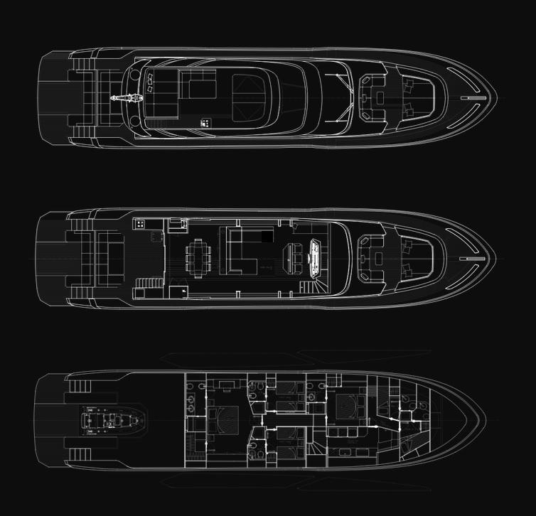 Layout AB Yachts AB 100