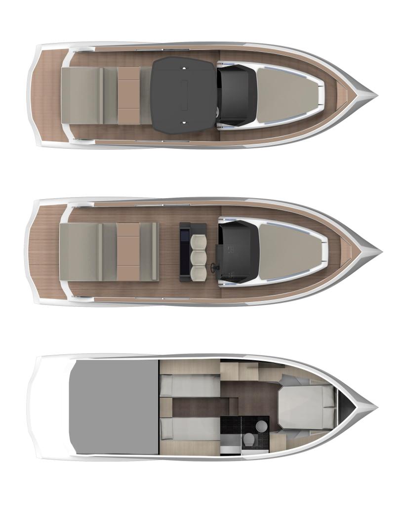 Layout Astondoa 377 Coupe