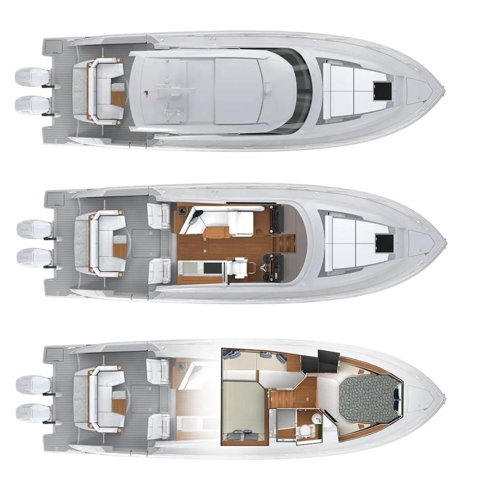 Layout Tiara 43 LE