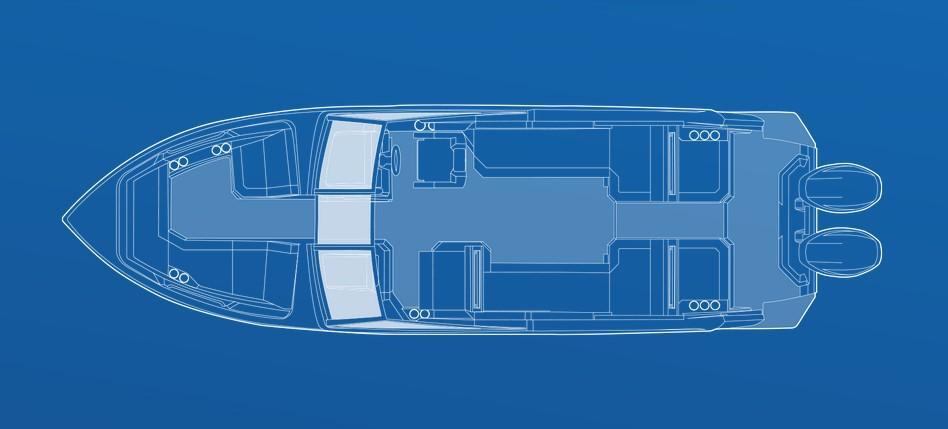 Layout Cobalt R8 Outboard