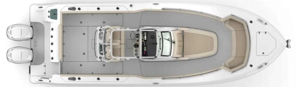 mise en page Boston Whaler 280 Outrage