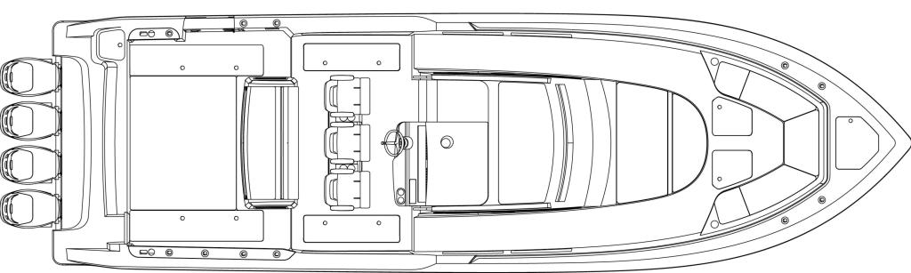 mise en page Boston Whaler 420 Outrage