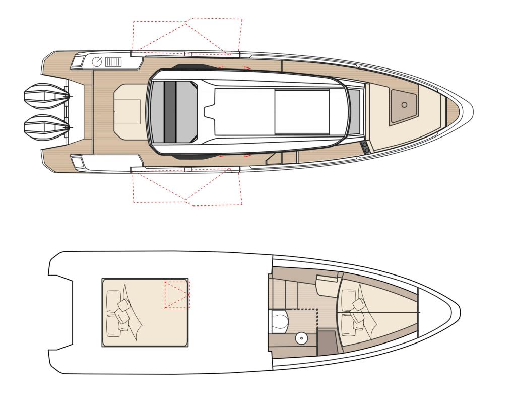 Layout Saxdor 340 GTWA