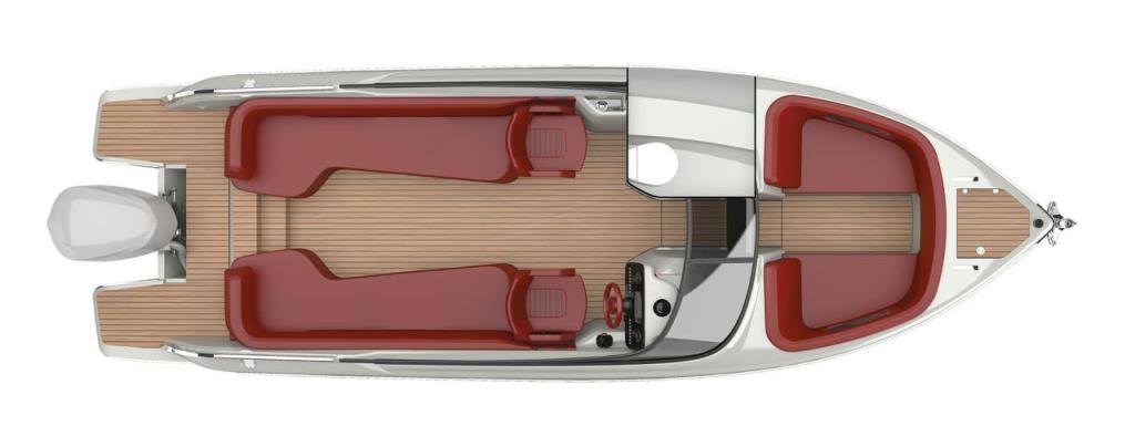 Layout Cranchi E26 Rider