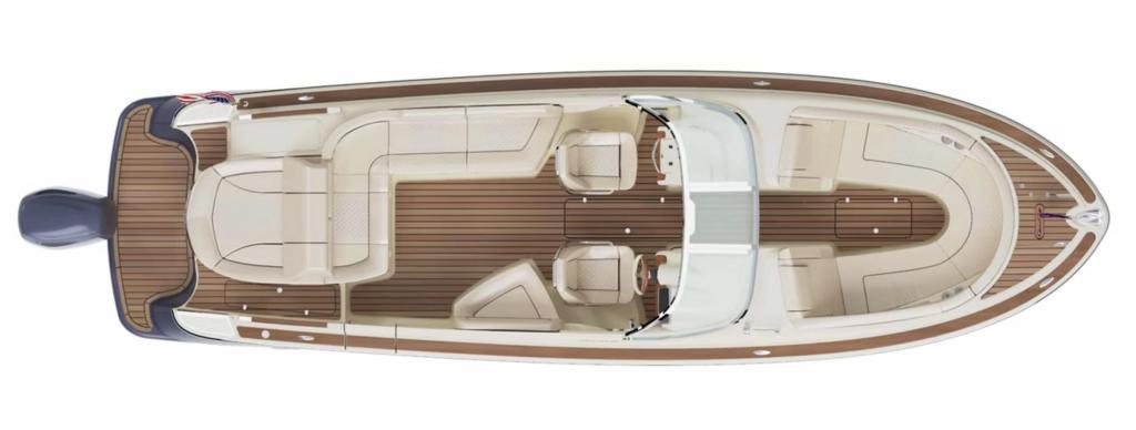 Layout Chris Craft Launch 28 GT