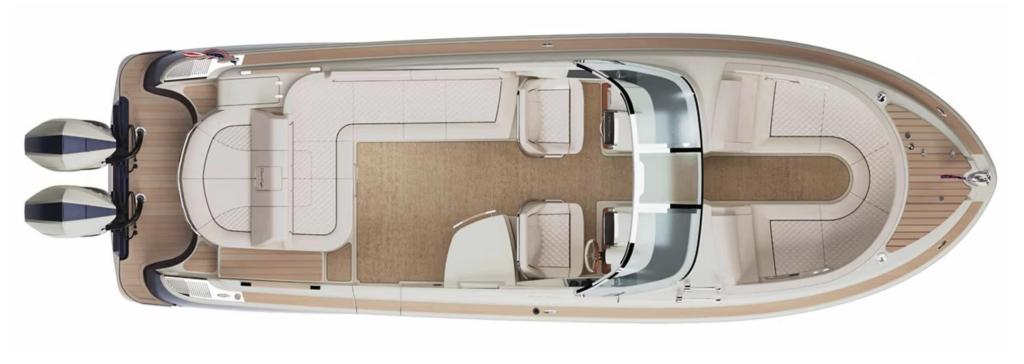 Layout Chris Craft Launch 31 GT