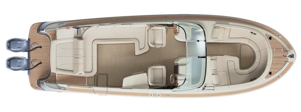 Layout Chris Craft Launch 35 GT