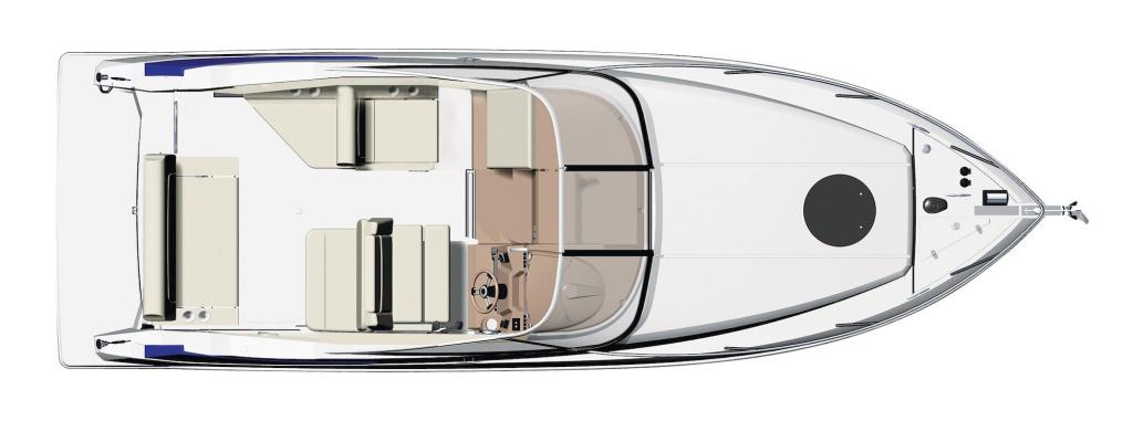 Layout Regal 26 Express Cruiser