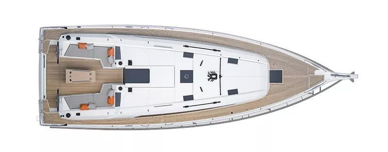 Layout Beneteau Oceanis 40.1