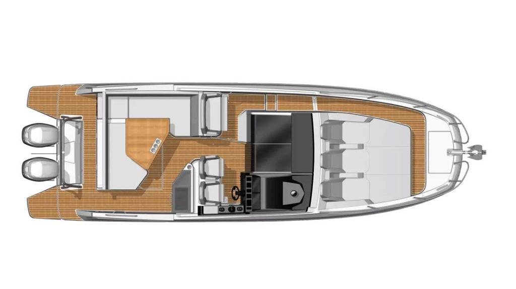 Layout Beneteau Flyer 10 Sport Top