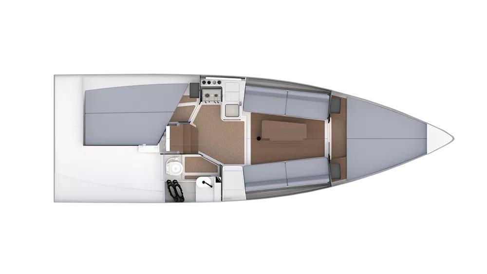 Layout Beneteau First 30