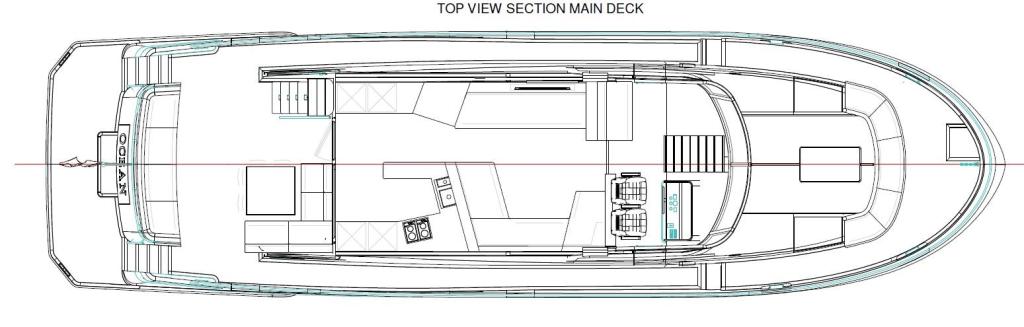 Layout Boarnstream 65 Ocean Flybridge