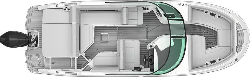 mise en page Sea Ray SDX 250 Outboard