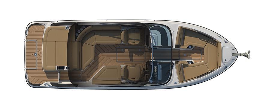 Layout Sea Ray SLX 260