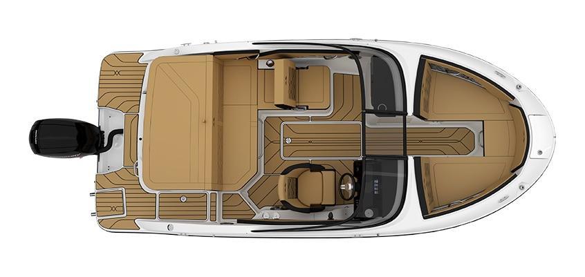 Layout Sea Ray SPX 190 Outboard