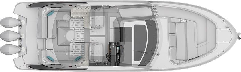 Layout Sea Ray Sundancer 370 Outboard