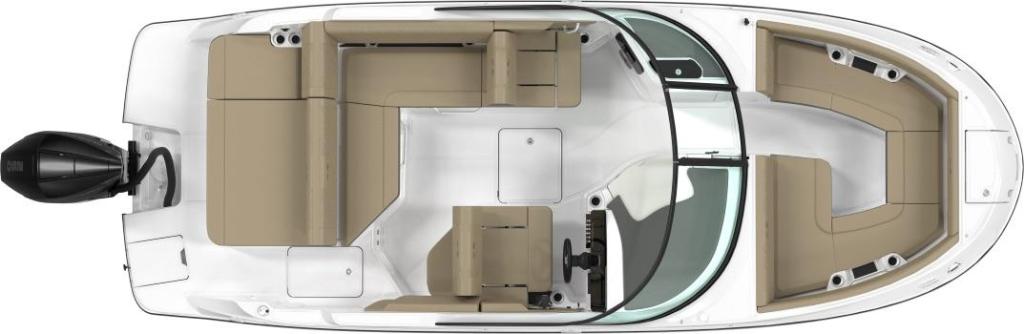 Layout Sea Ray SDX 230 Outboard