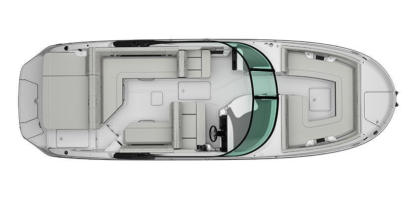 Layout Sea Ray SDX 270 Surf