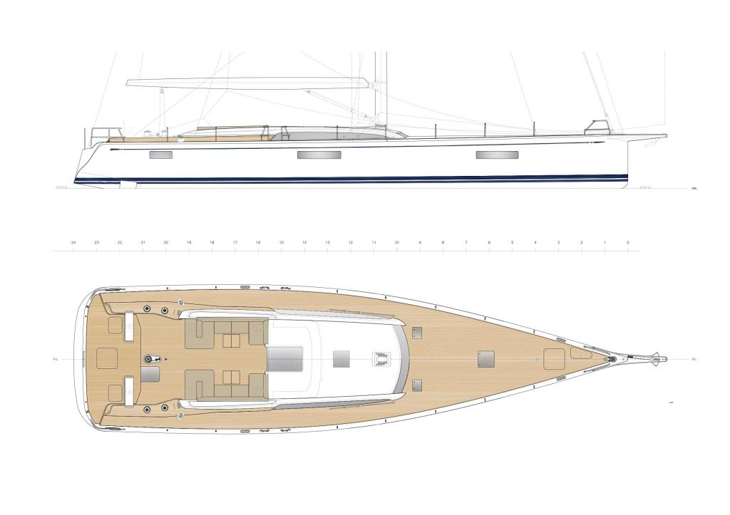 Layout Nautors Swan Swan 80