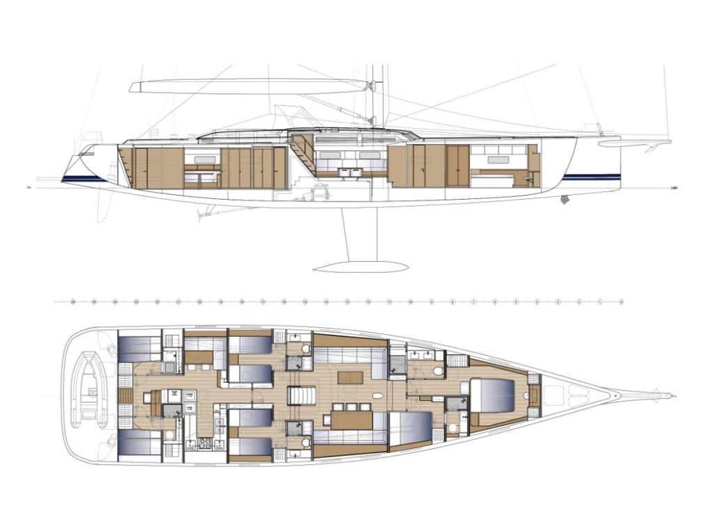 Layout Nautors Swan Swan 88