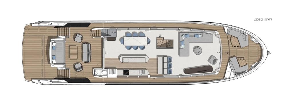Układ Sunseeker 82 Ocean