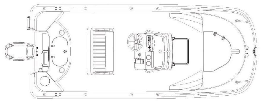 Layout Boston Whaler 150 Montauk