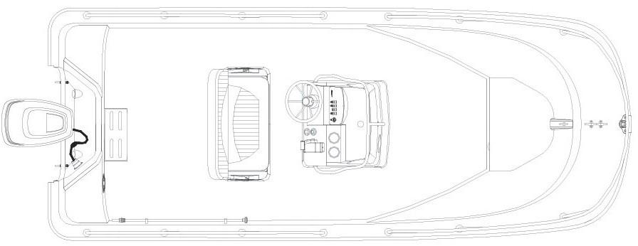 Layout Boston Whaler 170 Montauk
