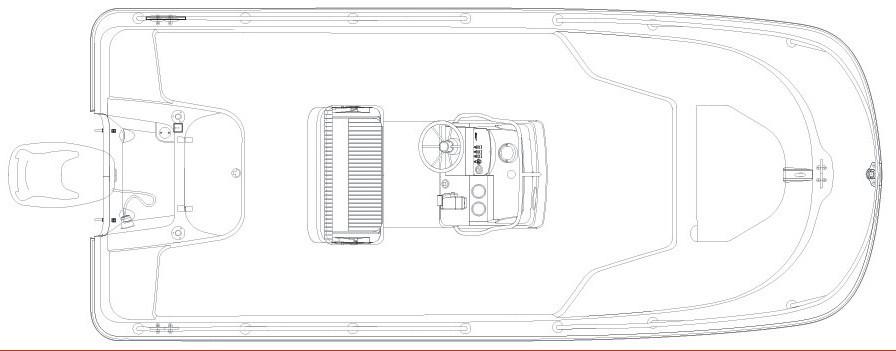 Layout Boston Whaler 190 Montauk