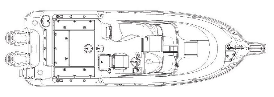 mise en page Boston Whaler 285 Conquest