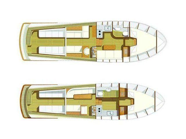 Layout Egemar Lobster / Liberty 35 Open