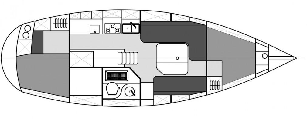 Layout C-Yacht 1050