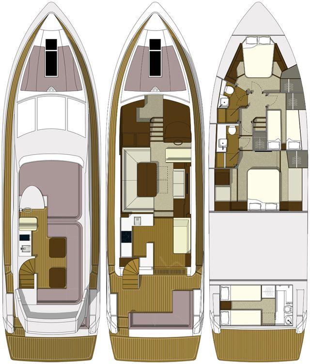mise en page Galeon 550 Fly